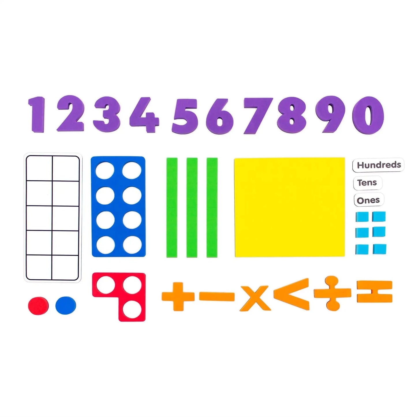 Rainbow Numbers Magnetic Numbers | The Dyslexia Shop