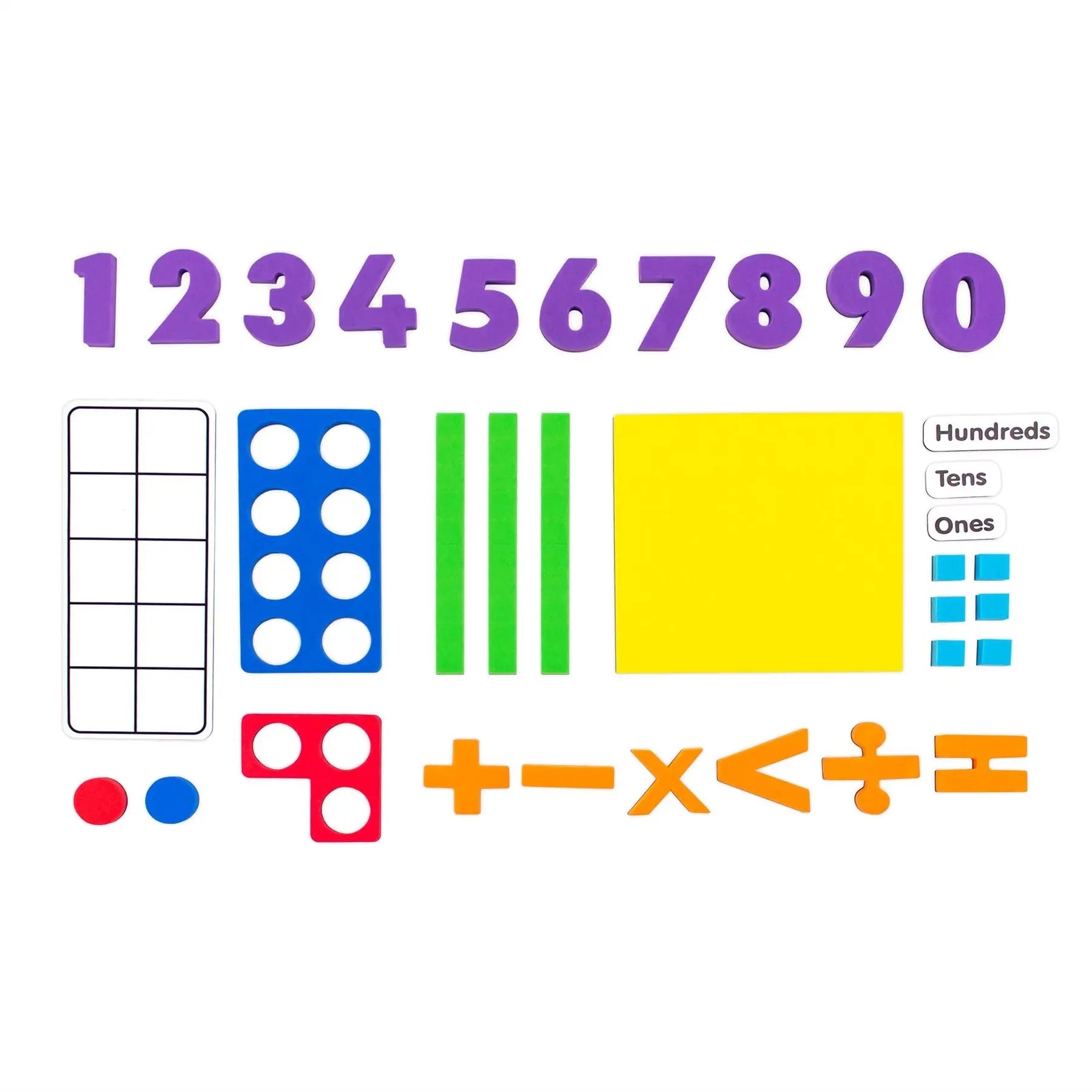 Rainbow Numbers Magnetic Numbers | The Dyslexia Shop