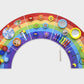 Rainbow activity wall toy | The Dyslexia Shop