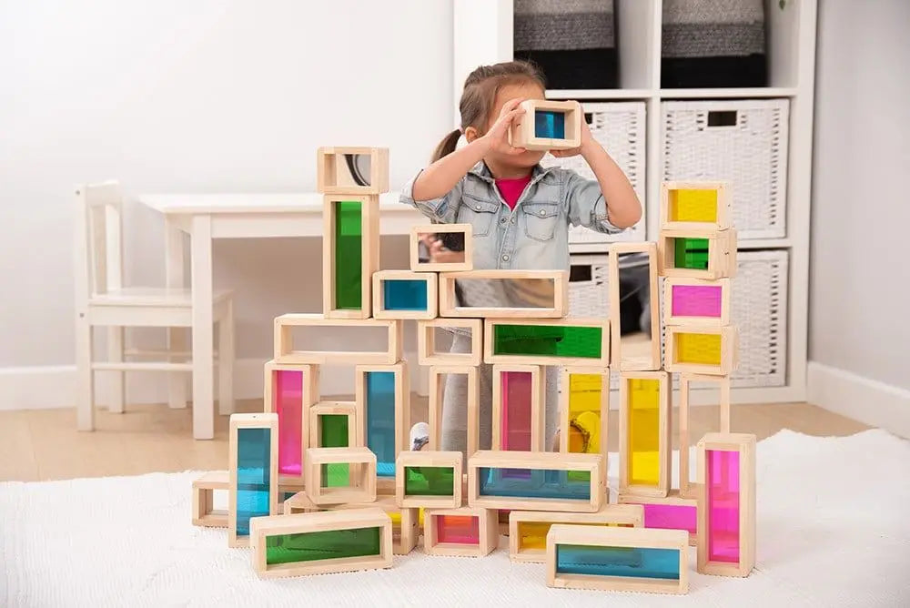 Rainbow bricks set | The Dyslexia Shop