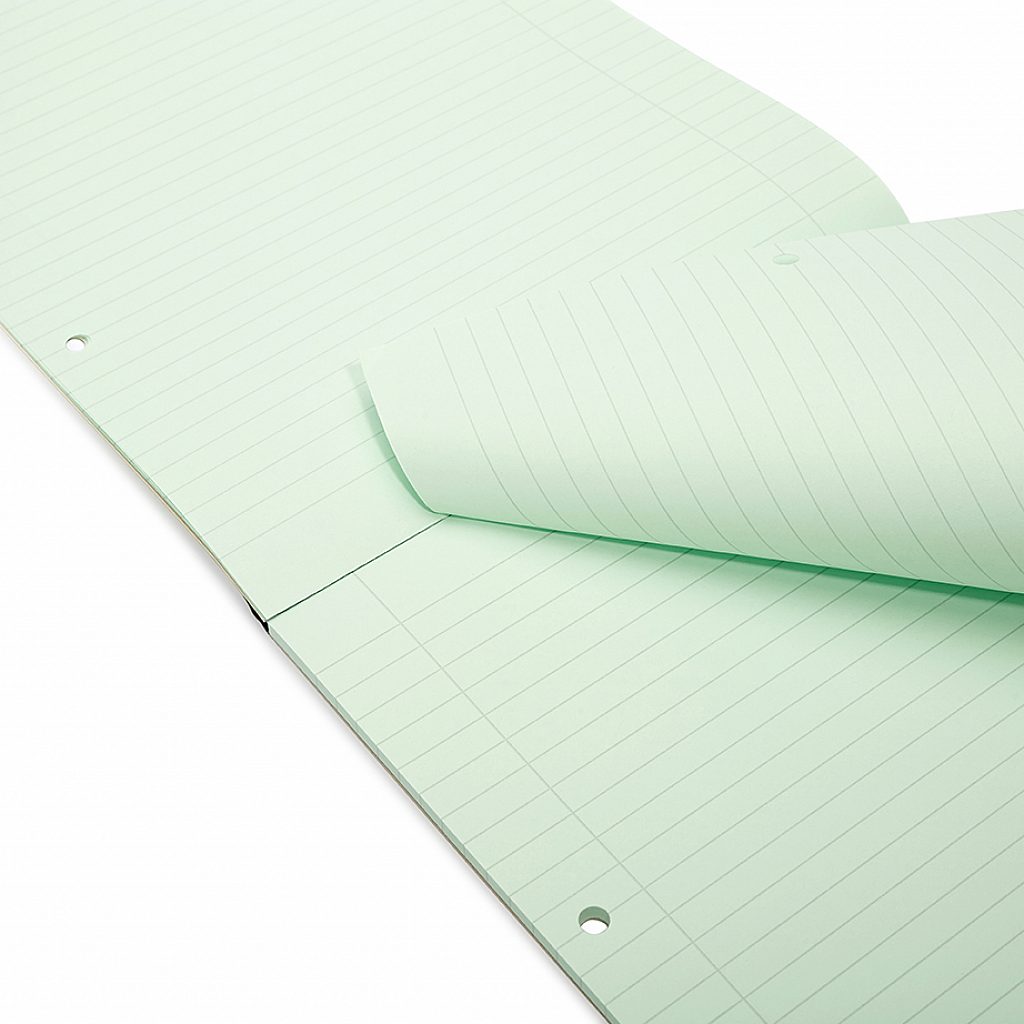 RHINO A4 Tinted Refill Pad - 8mm Lined + Margin - Pack Of 6 | 100pg