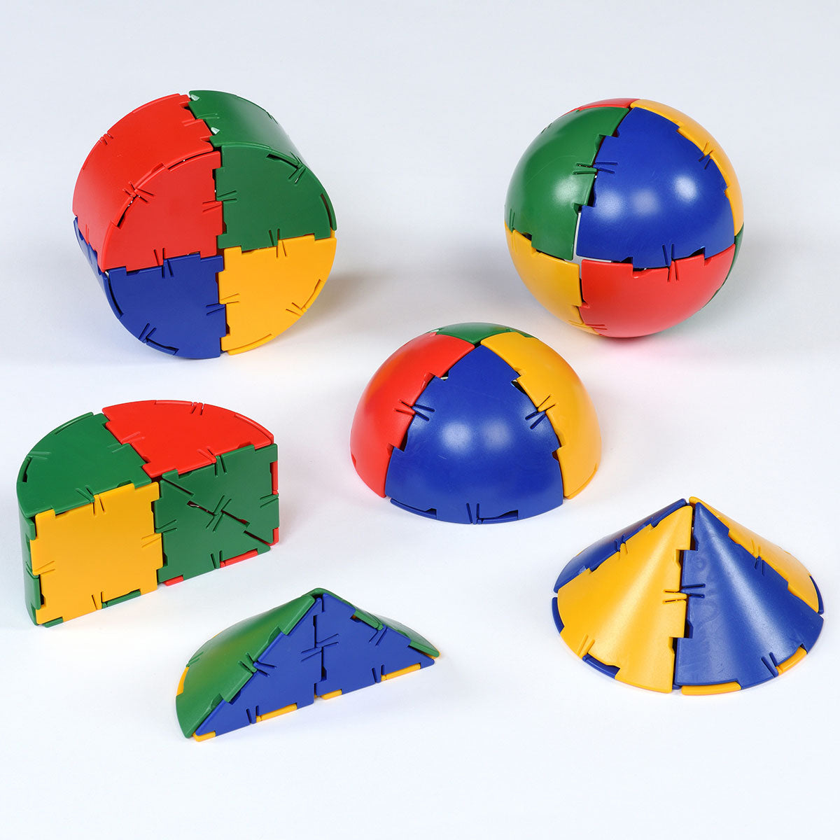 Original Polydron Sphera Starter Set - 50-Piece 3D Shape Kit