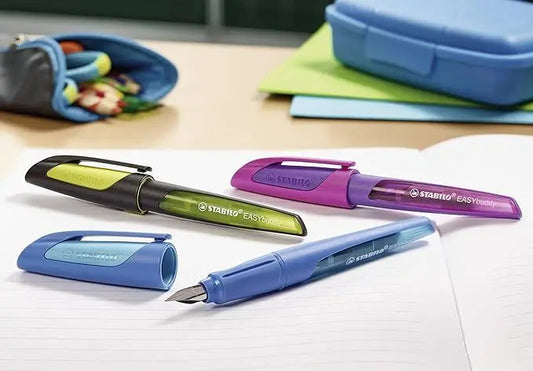 STABILO EASYbuddy Ergonomic School Fountain Pen | The Dyslexia Shop