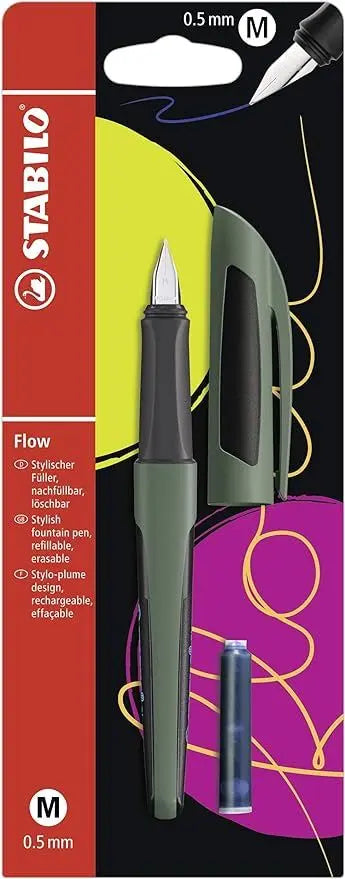 STABILO Flow ACTIVE Fountian Pen | The Dyslexia Shop