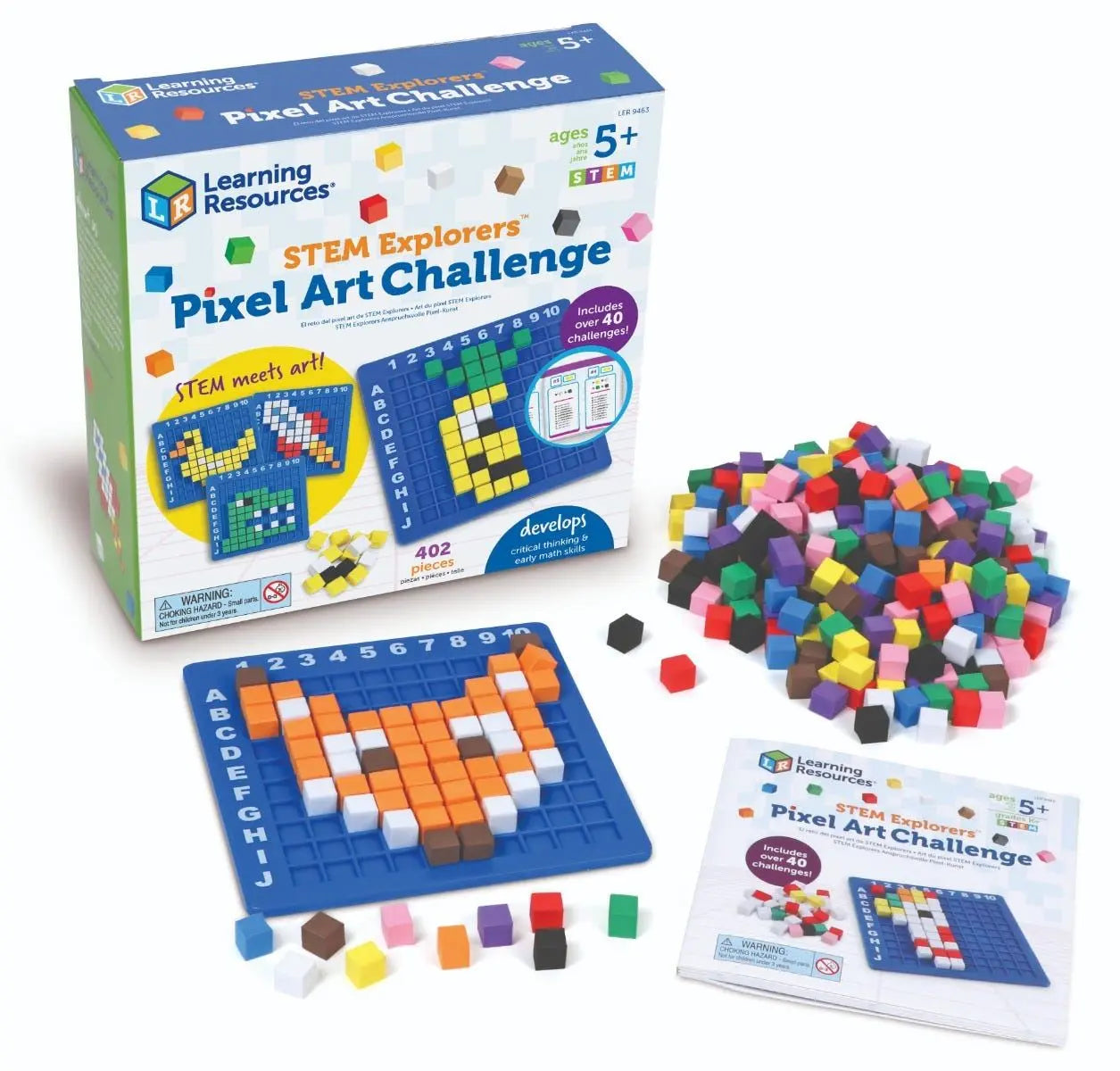 STEM Explorers Pixel Art Challenge | The Dyslexia Shop