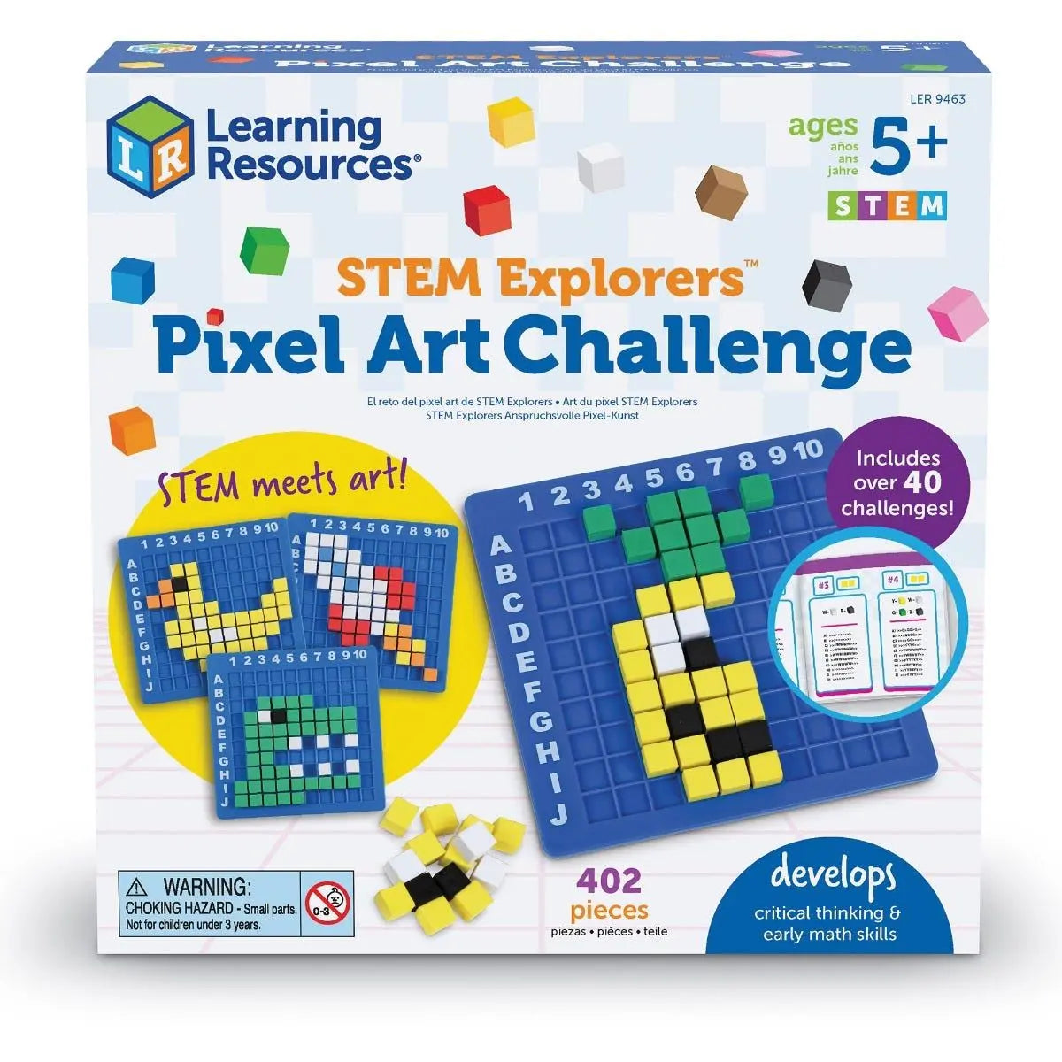 STEM Explorers Pixel Art Challenge | The Dyslexia Shop