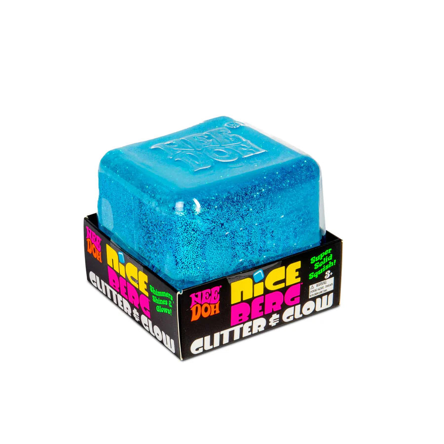 NeeDoh Nice Berg Glitter & Glow