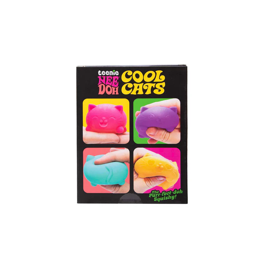 NeeDoh Teenie Cool Kitten - 4 Pack