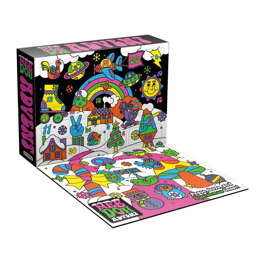 NeeDoh Advent Calendar - 24 Fidget Toys for ADHD and Sensory Play