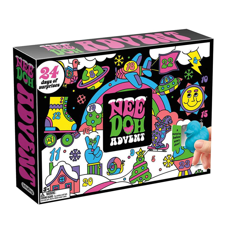 NeeDoh Advent Calendar - 24 Fidget Toys for ADHD and Sensory Play