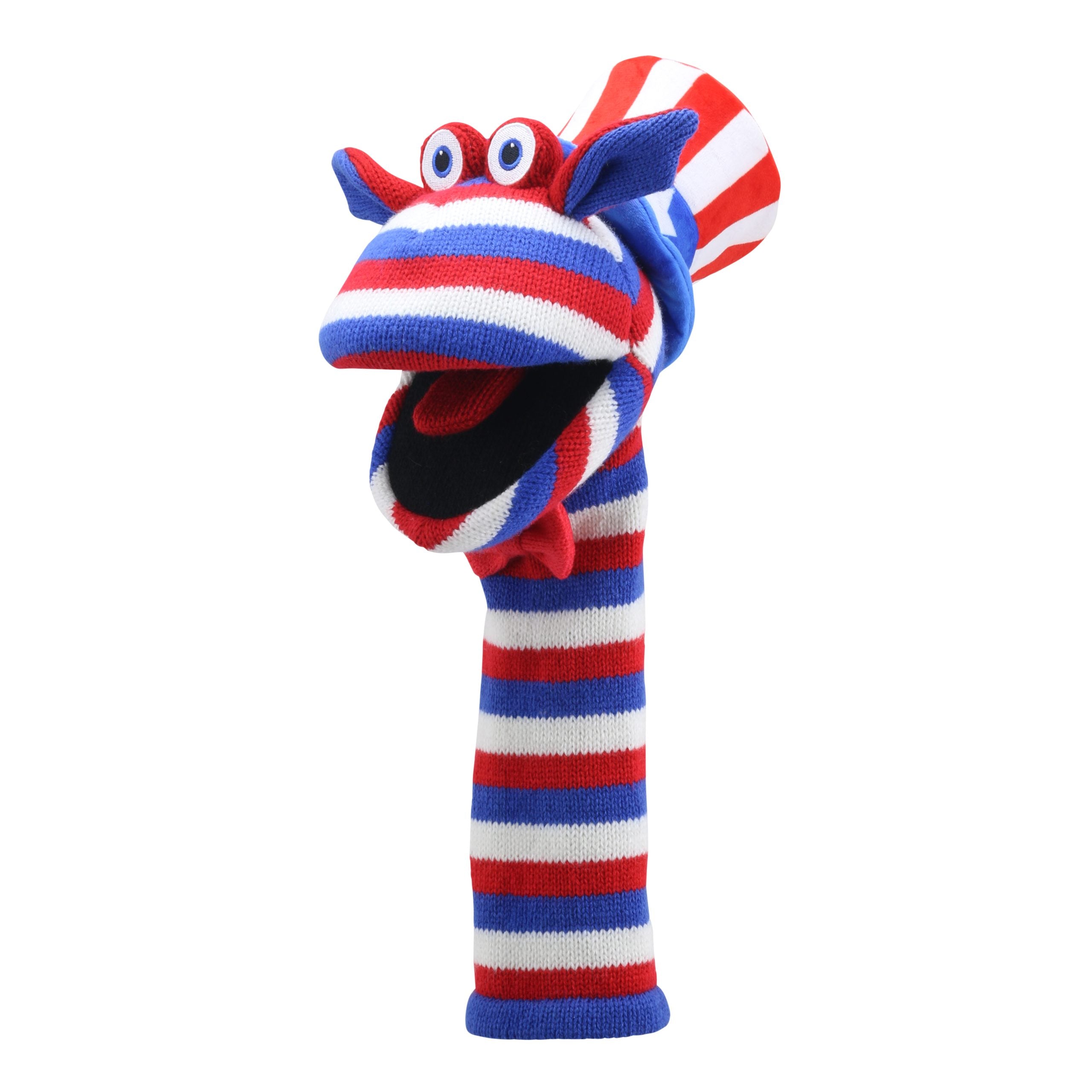 Sammy ECO Sockettes Hand Puppet - The Dyslexia Shop