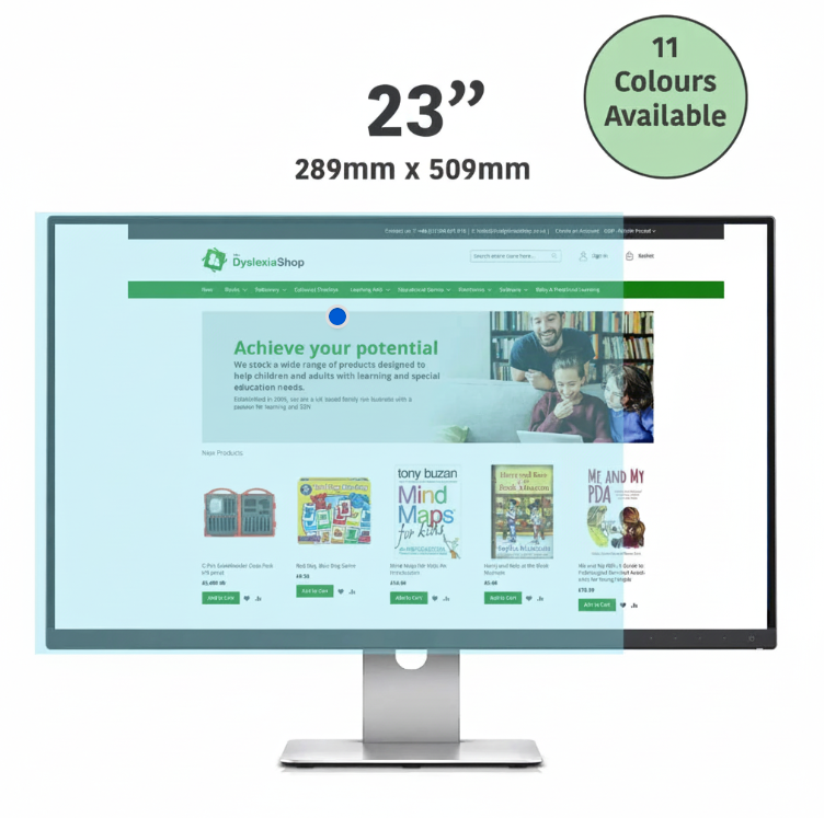 Crossbow Coloured 23" Wide-Screen Monitor Overlays