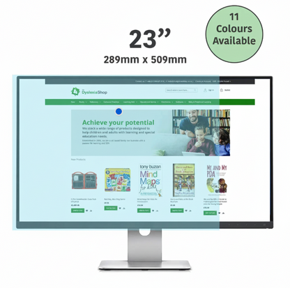 Crossbow Coloured 23" Wide-Screen Monitor Overlays