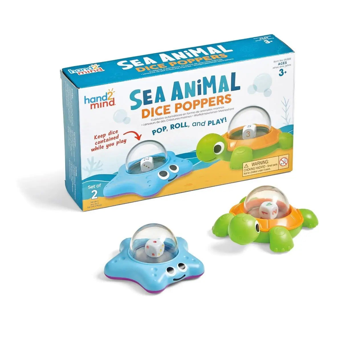 Sea Animal Dice Poppers | The Dyslexia Shop