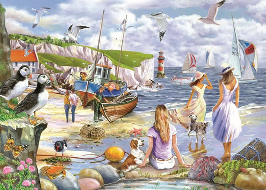 Sea Shore Breezes BIG 500 Puzzle | The Dyslexia Shop