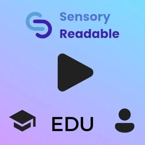 Sensory Readable Suite for Windows – Education Single User License | The Dyslexia Shop