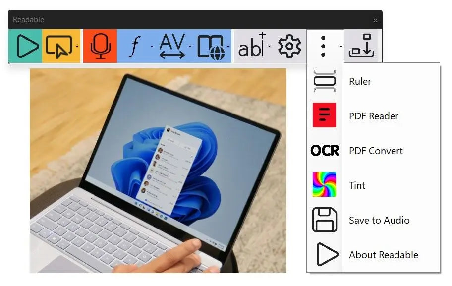 Sensory Readable Suite for Windows – Education Single User License | The Dyslexia Shop