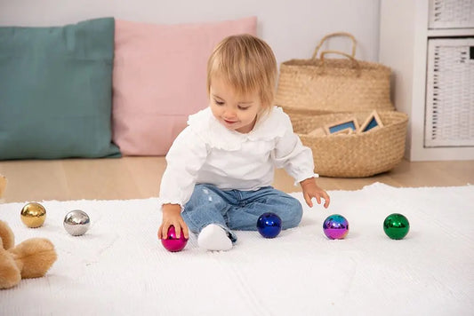 Sensory Reflective Colour Mystery Balls - Pk6 | The Dyslexia Shop