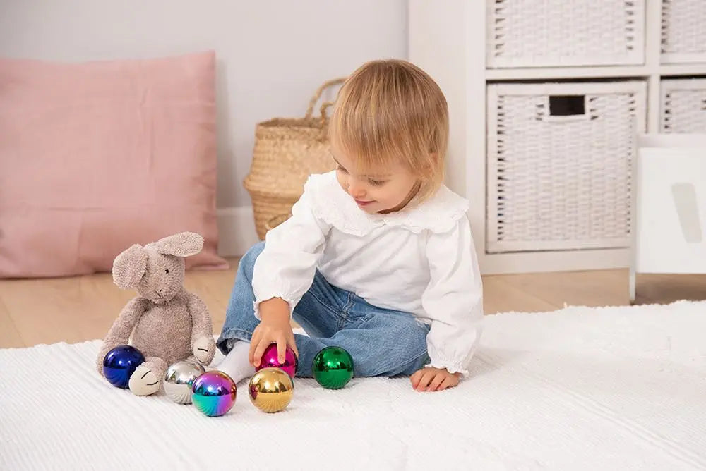Sensory Reflective Colour Mystery Balls - Pk6 | The Dyslexia Shop