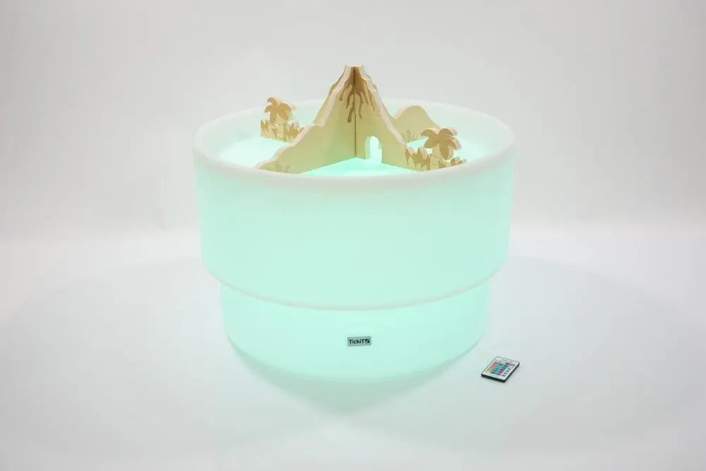 Sensory mood discovery table & discovery Jurassic dividers | The Dyslexia Shop