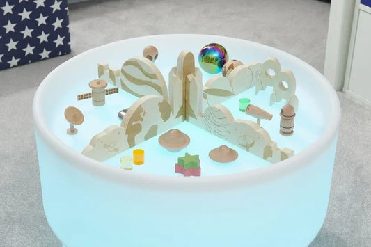 Sensory mood discovery table & discovery space dividers | The Dyslexia Shop