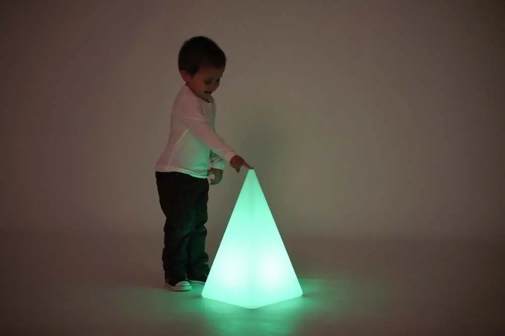 Sensory mood light pyramid | The Dyslexia Shop