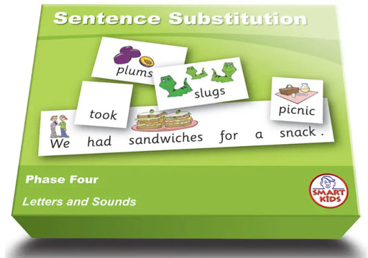 Sentence Substitution Phase Four | The Dyslexia Shop