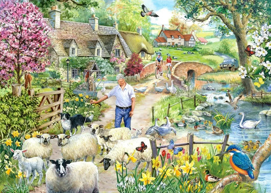 Shepherd's Lane 1000 Piece Puzzle | The Dyslexia Shop