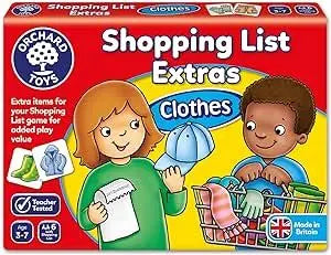 Shopping List Extras - Clothes | The Dyslexia Shop