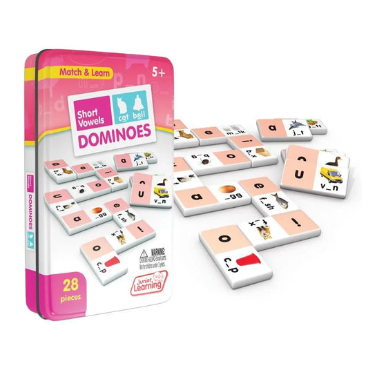 Short Vowels Dominoes | The Dyslexia Shop