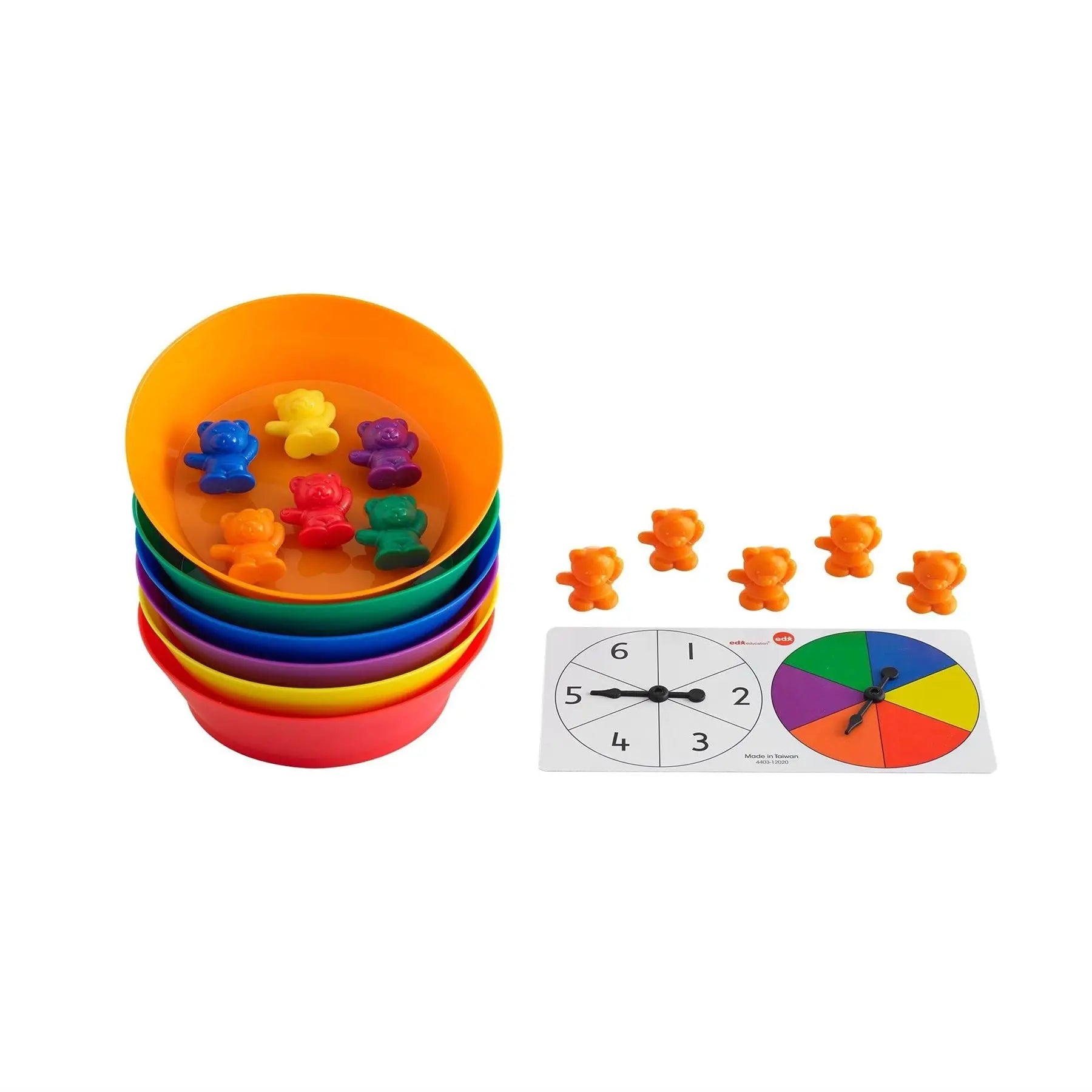 Sorting Bears with Matching Bowls | The Dyslexia Shop