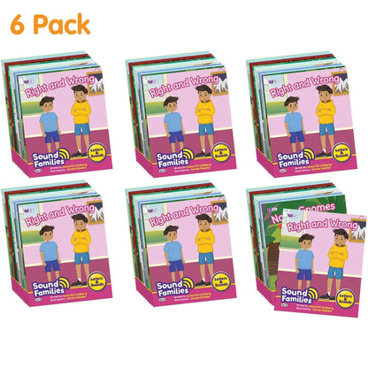 Sound Families Consonants Fiction Phase 5.5 - 6 pack | The Dyslexia Shop
