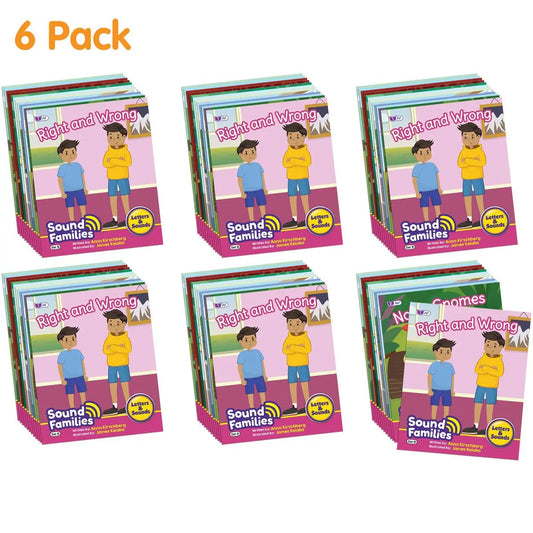 Sound Families Consonants Fiction Phase 5.5 - 6 pack | The Dyslexia Shop