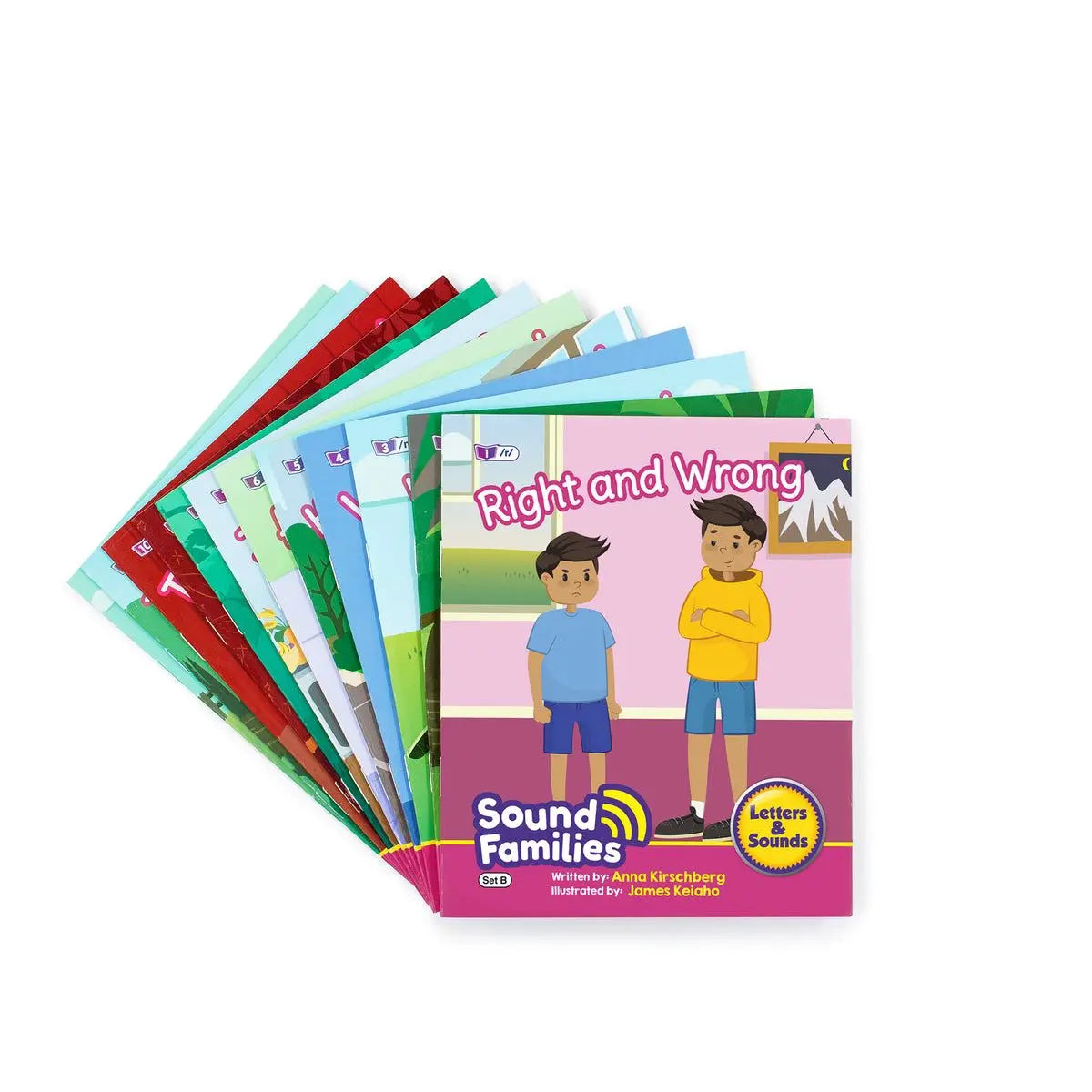 Sound Families Consonants Fiction Phase 5.5 - 6 pack | The Dyslexia Shop