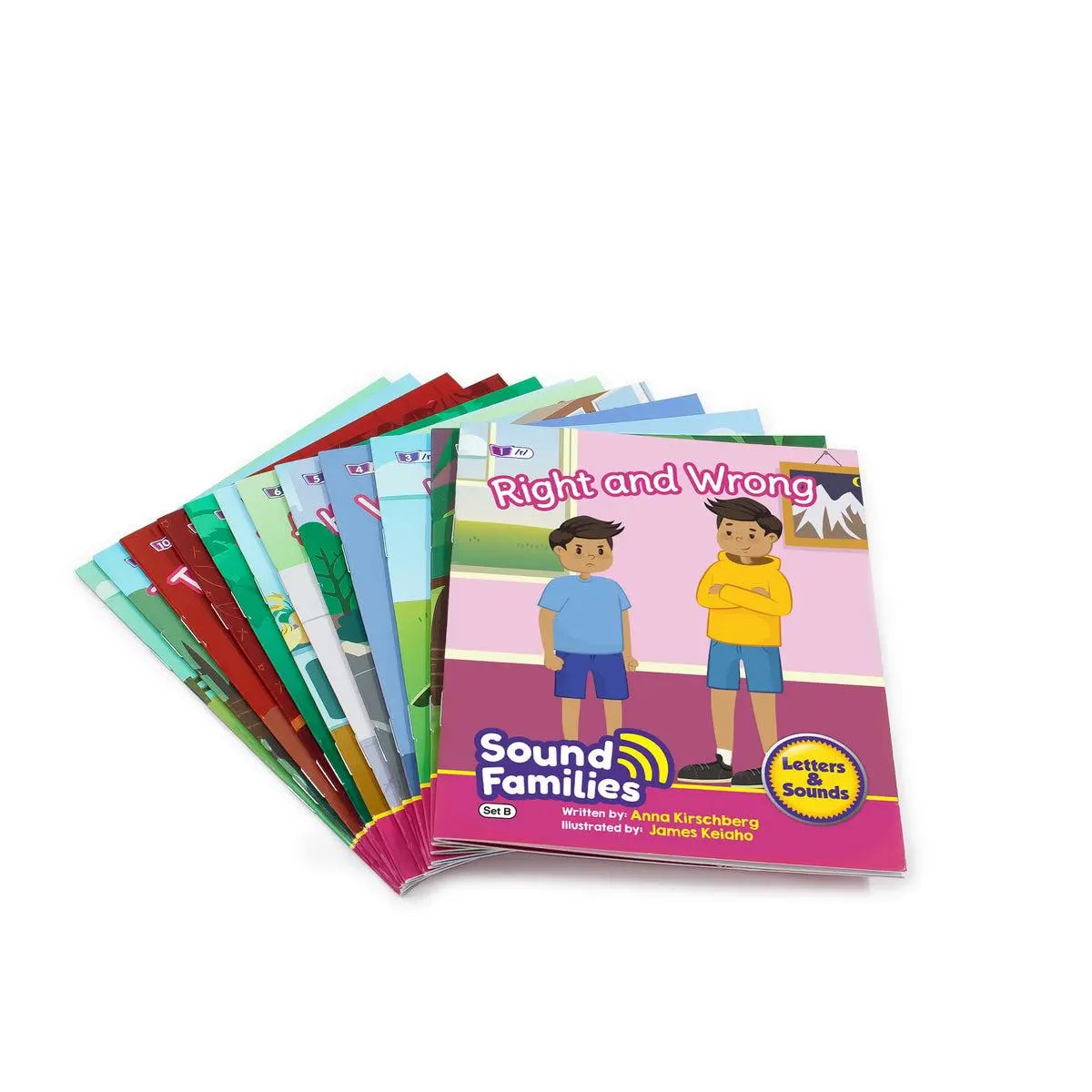 Sound Families Consonants Fiction Phase 5.5 - 6 pack | The Dyslexia Shop