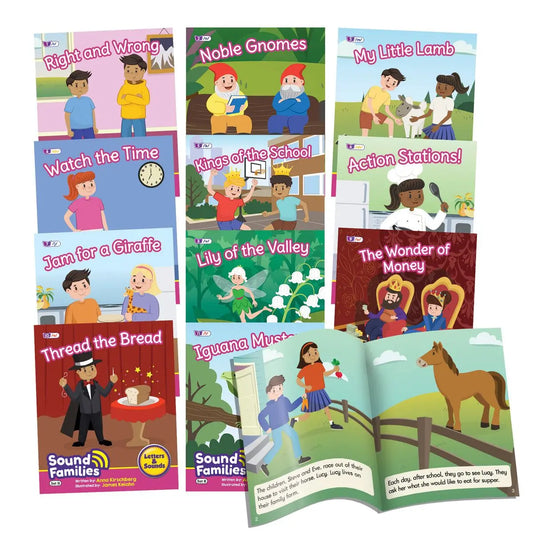 Sound Families Consonants Fiction Phase 5.5 | The Dyslexia Shop