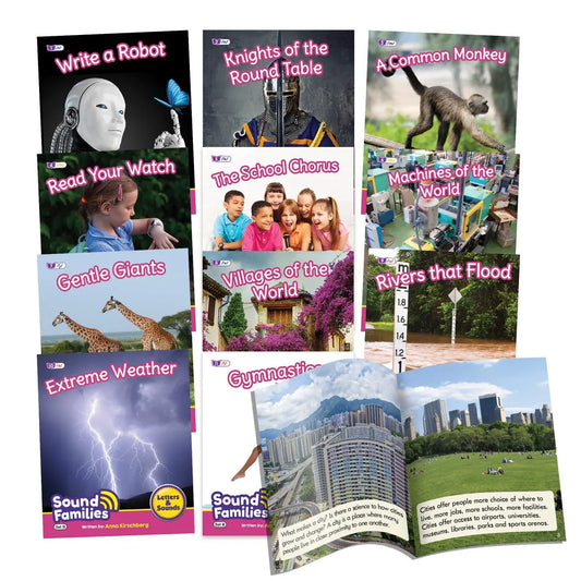 Sound Families Consonants Non-Fiction Phase 5.5 | The Dyslexia Shop