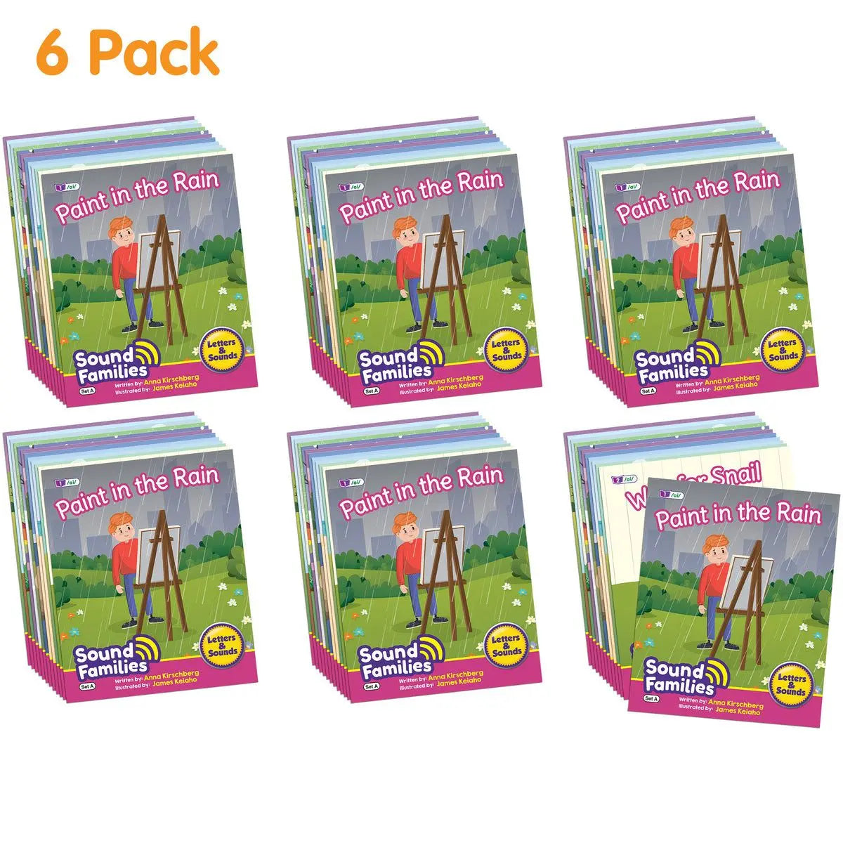 Sound Families Long Vowel Fiction Phase 5.5 - 6 pack | The Dyslexia Shop