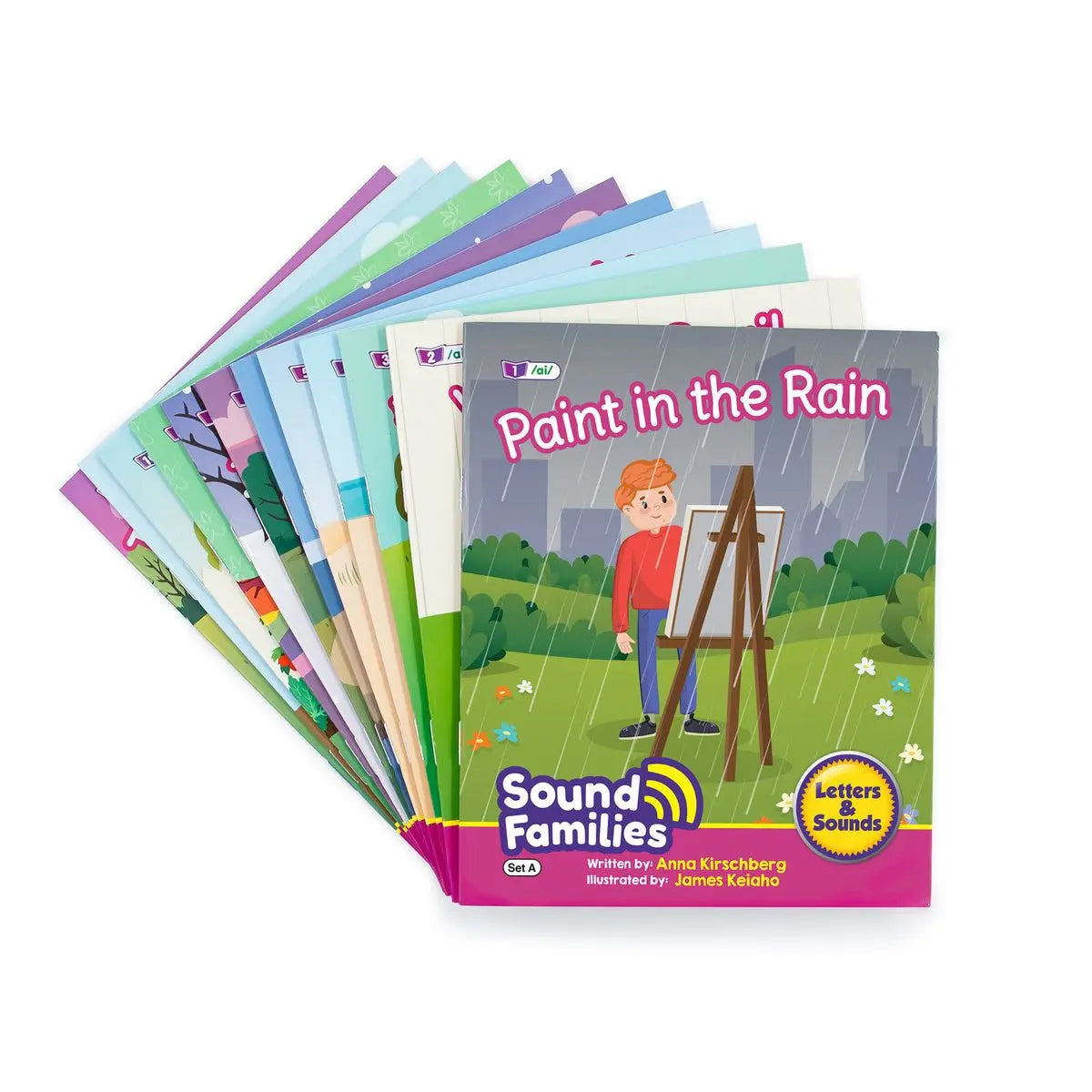 Sound Families Long Vowel Fiction Phase 5.5 - 6 pack | The Dyslexia Shop
