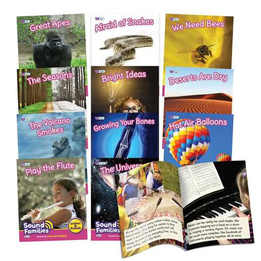 Sound Families Long Vowels Non-Fiction Phase 5.5 | The Dyslexia Shop