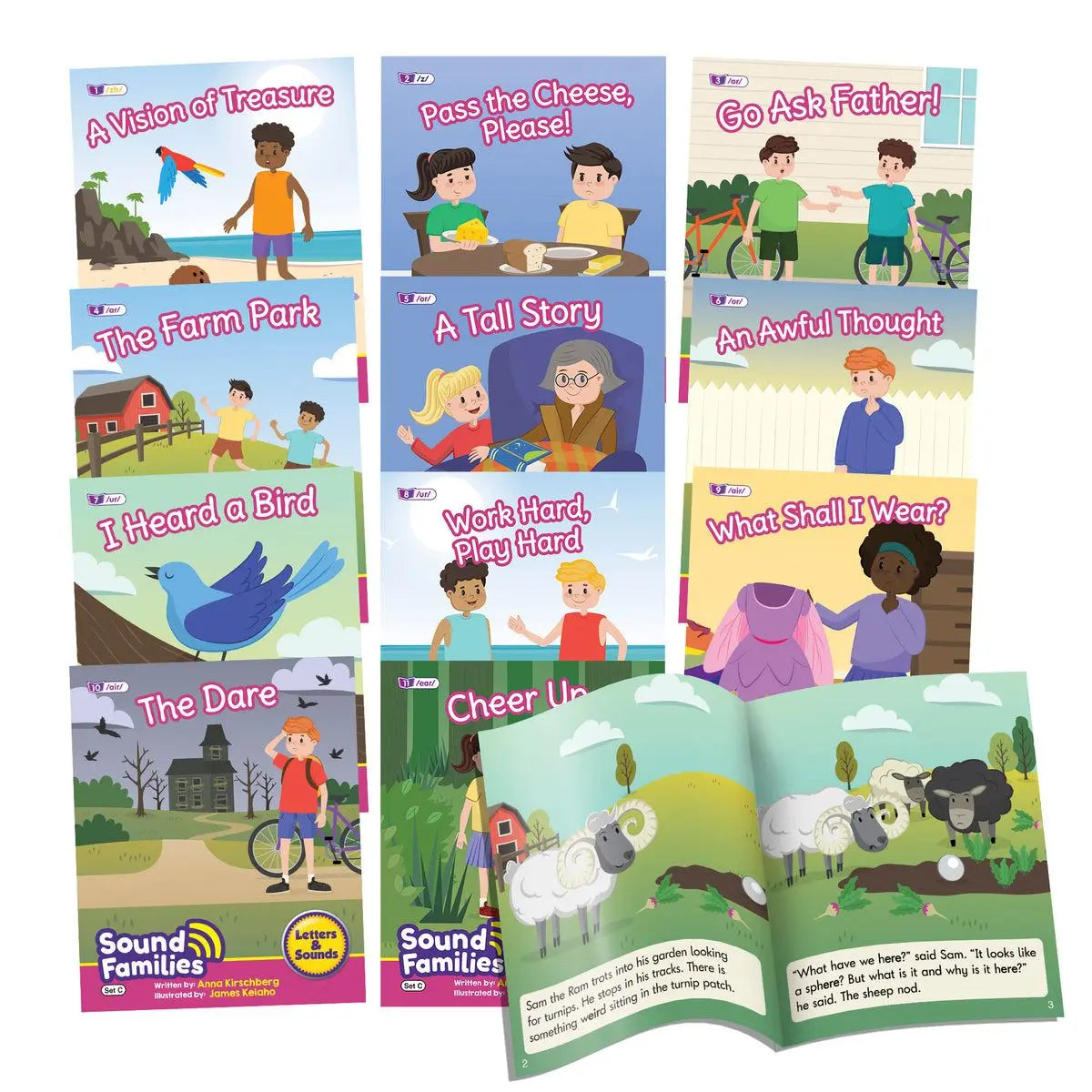 Sound Families R-controlled Fiction Phase 5.5 | The Dyslexia Shop