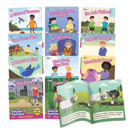 Sound Families R-controlled Fiction Phase 5.5 | The Dyslexia Shop
