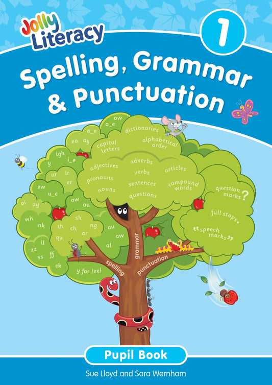 Spelling, Grammar & Punctuation Pupil Book 1 (Precursive Letters) | The Dyslexia Shop