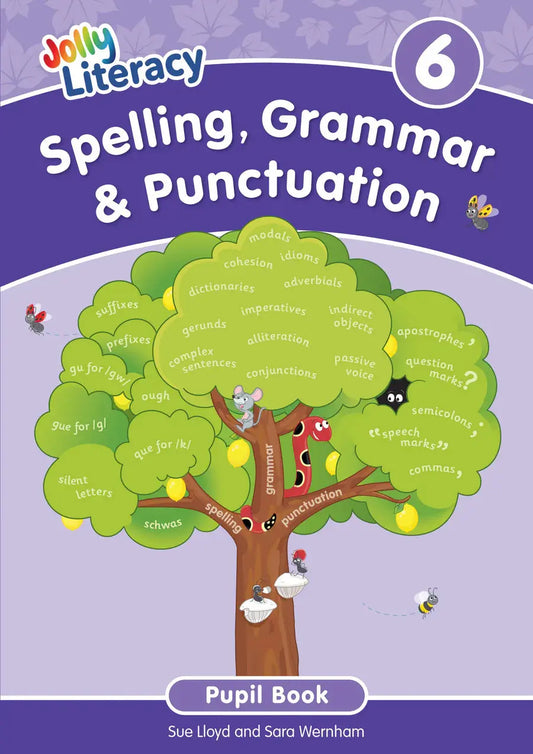 Spelling, Grammar & Punctuation Pupil Book 6 (Precursive Letters) | The Dyslexia Shop