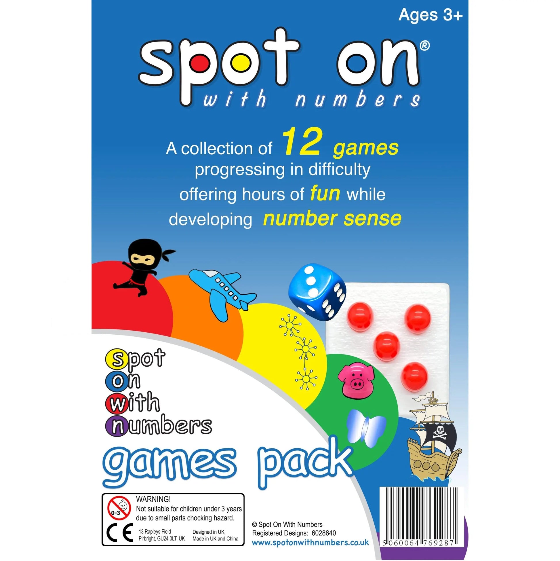 Spot on with Numbers – Games | The Dyslexia Shop