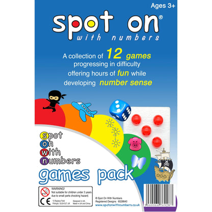 Spot on with Numbers – Games | The Dyslexia Shop