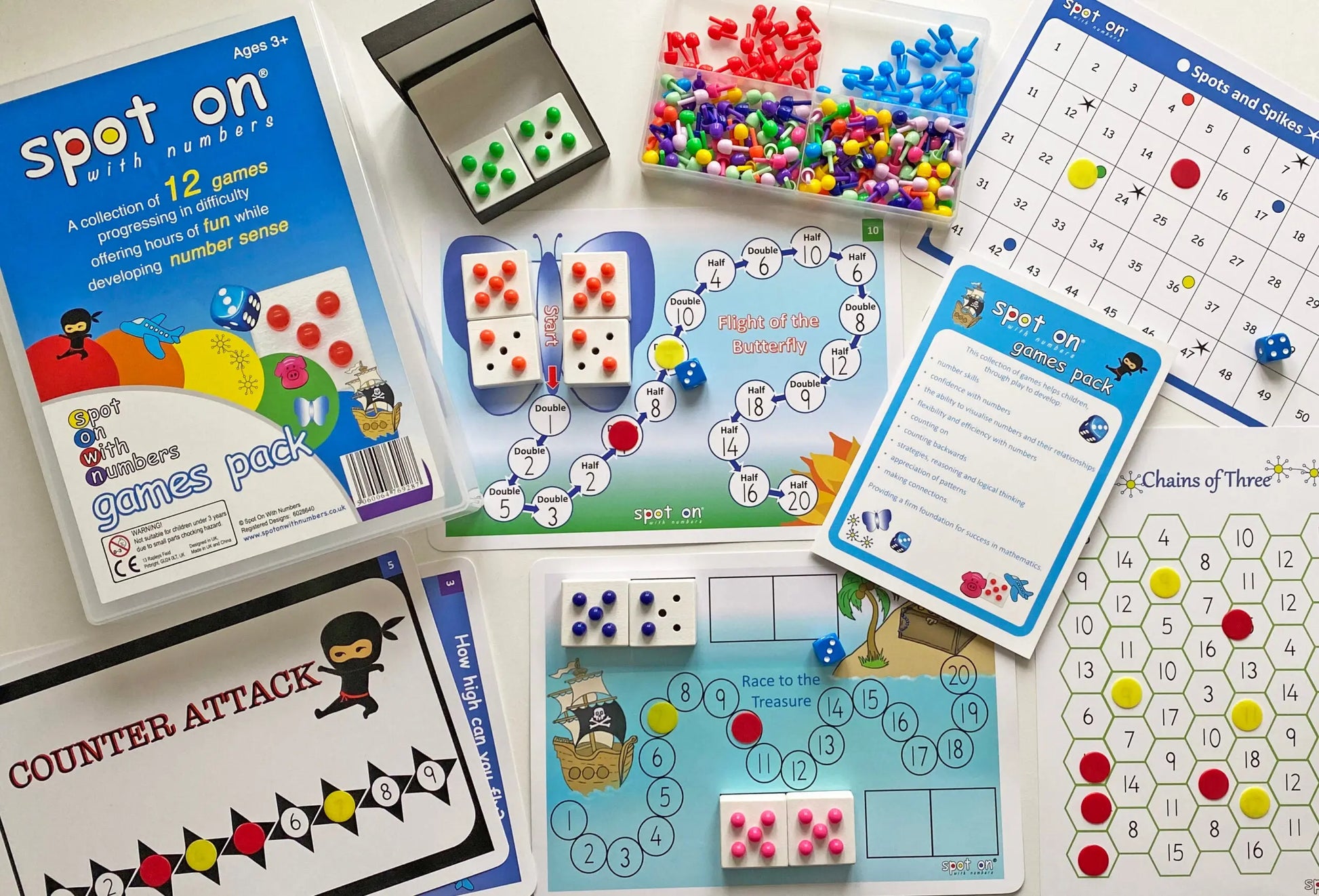 Spot on with Numbers – Games | The Dyslexia Shop