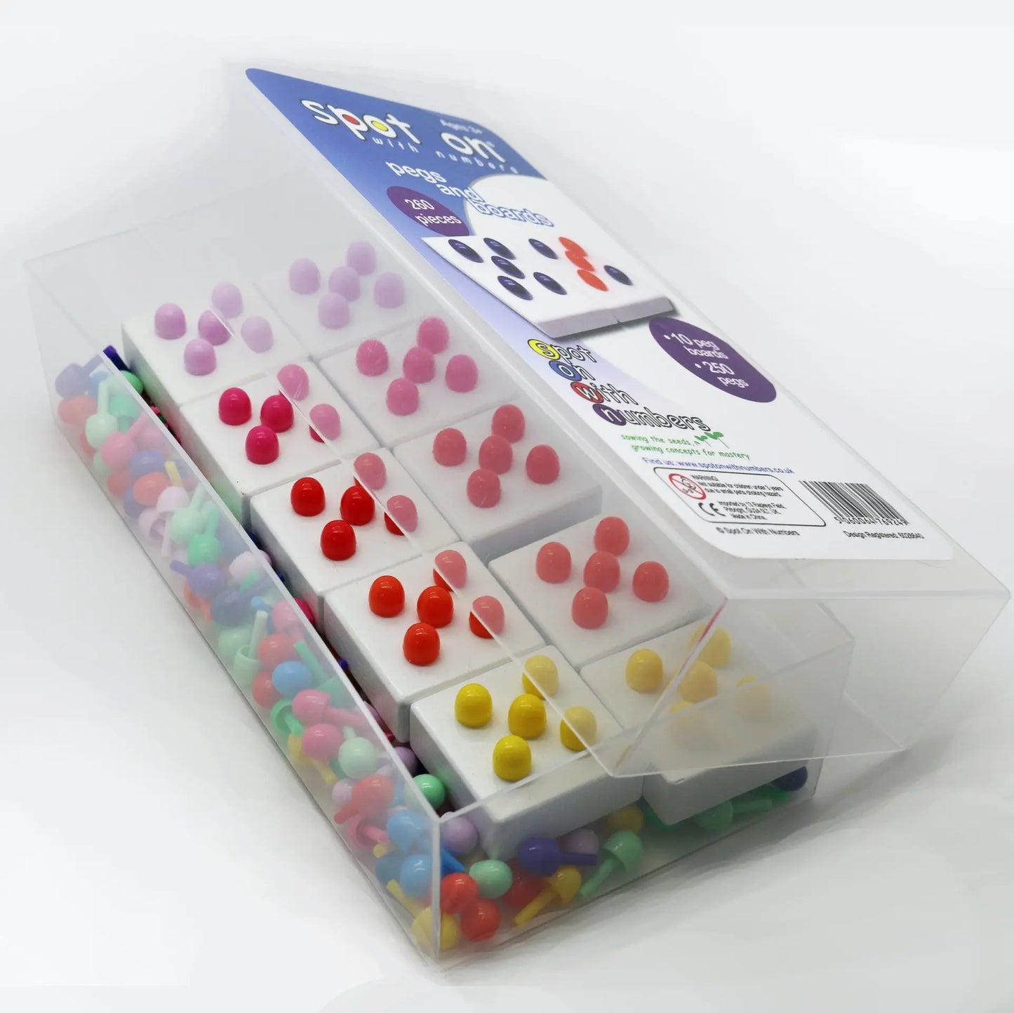Spot on with Numbers – Peg & Boards | The Dyslexia Shop