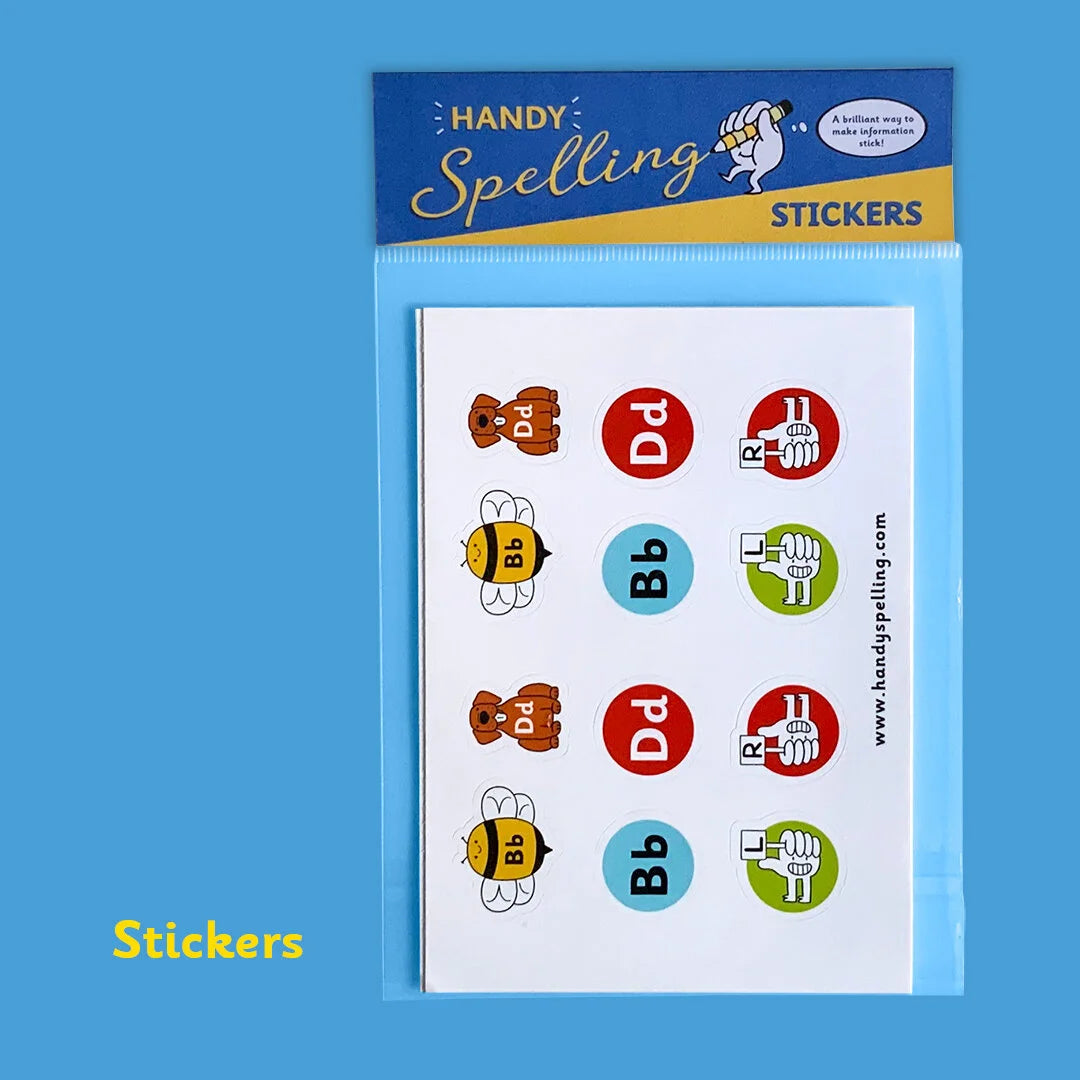Handy Stickers - Handy Spelling