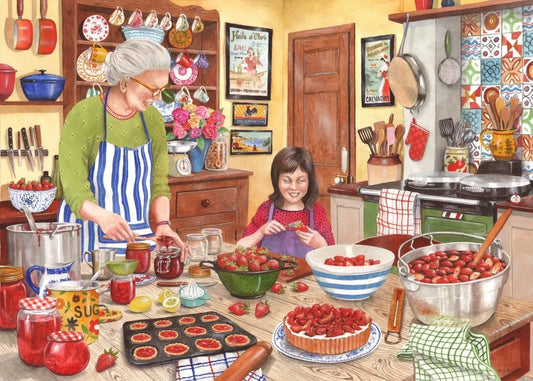 Strawberry Jam BIG 250 Puzzle | The Dyslexia Shop